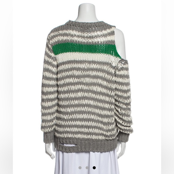 Great condition IRO off shoulder open knit sweater size XS - Picture 2 of 9